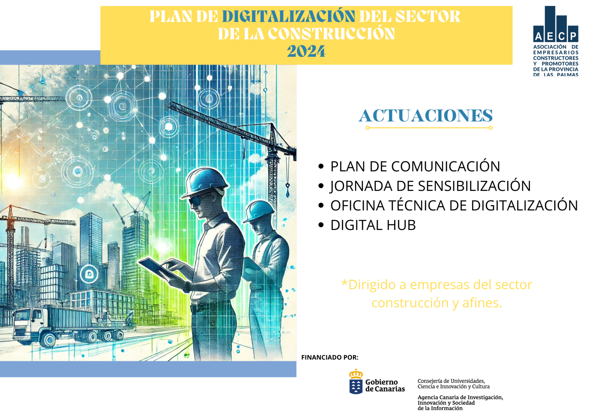 PLAN DE DIGITALIZACIÓN DEL SECTOR DE LA CONSTRUCCIÓN 2024 | Asociación ...